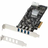 STARTECH 4 Port Quad Bus PCI Express SuperSpeed USB 3.0 Card Adapter