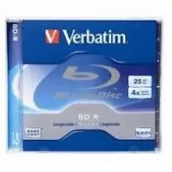 VERBATIM BD-R SL 25GB 4x normalan case