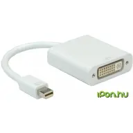 ROLINE Mini DisplayPort DVI-D Átalakító Fehér 10cm 12.03.3128