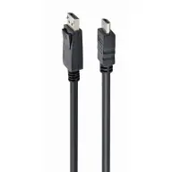GEMBIRD DisplayPort HDMI Transformator Schwarz 3m CC-DP-HDMI-3M