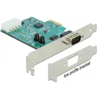 DELOCK PCI Express Card - 1 x Serial RS-232 High Speed 921K with Voltage supply