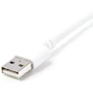 STARTECH USB Lightning Töltő/adatkábel Fehér 3m USBLT3MW