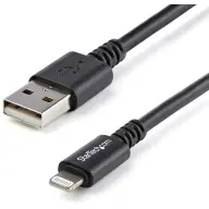 STARTECH USB Lightning Töltő/adatkábel Fekete 3m USBLT3MB