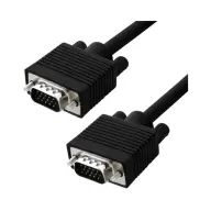 VGA/D-Sub Összekötő Fekete 2m CABLE-177