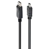 GEMBIRD DisplayPort 1.2 HDMI 2.0 transformator Crno 1.8m CC-DP-HDMI-6