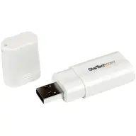 STARTECH USB Jack Átalakító Fehér 8cm ICUSBAUDIO