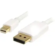 STARTECH Mini DisplayPort Átalakító Fehér 1m MDP2DPMM1MW