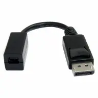 STARTECH DisplayPort Mini DisplayPort Átalakító Fekete 15cm DP2MDPMF6IN