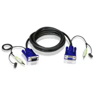 ATEN 2L-2402A 1.8M VGA Cable with Audio