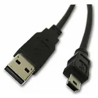USB Mini USB Átalakító Fekete 1.8m XUSBKABABP52
