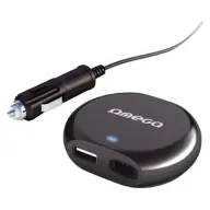 OMEGA Universal Laptop Charger Auto 2-in-1
