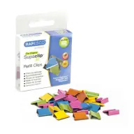 RAPESCO Refill clips Supaclip assorted colors
