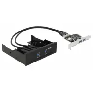 DELOCK Előlapi 2 x USB 3.0 + PCI Express kártya 2 x USB 3.0