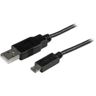 STARTECH USB Micro USB Átalakító Fekete 15cm USBAUB15CMBK