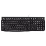 LOGITECH K120 ergonomical pc keyboard USB Hungarian allocation - black