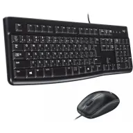 LOGITECH MK120 madžarski fiksni tastatura i miš set - crno