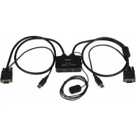 STARTECH 2 Port USB VGA Cable KVM Switch