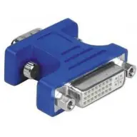 HAMA DVI-A VGA/D-Sub transformator Plava 5cm 45074