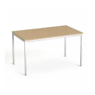 MAYAH Általános asztal fémlábbal 75x130 cm Freedom SV-38 kőris