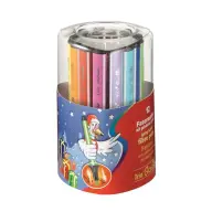 STABILO Filctoll készlet 15-2 mm rugós hegy Trio Scribbi 12 különböző szín