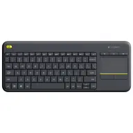 LOGITECH K400 Plus Wireless Touch Mađarski crno