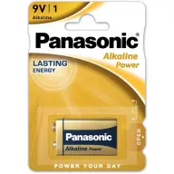 PANASONIC Alkaline power Element 9 Volt Element (E) 1pcs