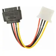 GEMBIRD SATA Molex Transformator rot 15cm CC-SATA-PS-M