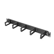 LANBERG AK-1202-B Cable organizer panel