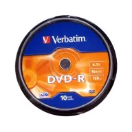 VERBATIM DVD-R 16x 10kom cilindričan