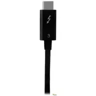 STARTECH Thunderbolt 3 Összekötő Fekete 50cm TBLT34MM50CM