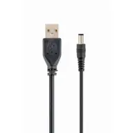 GEMBIRD USB DC Jack Átalakító Fekete 1.8m CC-USB-AMP35-6