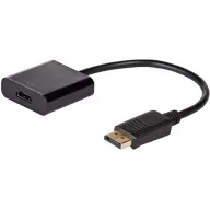 AKYGA DisplayPort HDMI Átalakító Fekete 10cm AK-AD-11