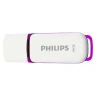 PHILIPS Snow 64GB USB 2.0 White