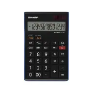 SHARP Számológép asztali 14 számjegy EL-145TBL