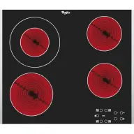 WHIRLPOOL AKT 8130/LX Üvegkerámia főzőlap beépíthető fekete