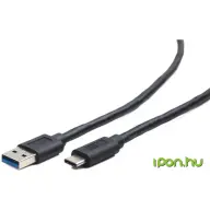 GEMBIRD USB 3.0 USB 3.0 Type C Átalakító Fekete 1m CCP-USB3-AMCM-1M