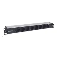 INTELLINET 19" 1.5U Rackmount 8-Way Power Strip 714037