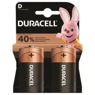 DURACELL Góliát elem (D) 2db