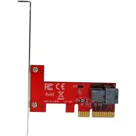 STARTECH x4 PCI Express to SFF-8643 Adapter for PCIe NVMe U.2 SSD