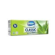 Classic Papír zsebkendő 3 rétegű 10x10 db aloe vera