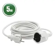 20503WH Power extension cord 5m white