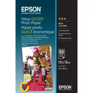 EPSON S400038 Value Glossy Photo Paper 10x15cm 50 sheet