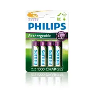 PHILIPS Rechargeable NiMH baterija AA (AA) 2100mAh 4 kom.