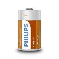 PHILIPS LongLife cink-szén góliát elem (D) 2db