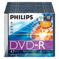 PHILIPS DVD-R 16x 1db vékony tok