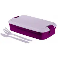 CURVER Lunch&Go Ételtartó evőeszközzel 135x235x63 mm lila