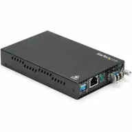 STARTECH Gigabit Ethernet Copper-to-Fiber Media Converter - SM LC - 20 km