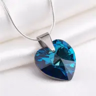 ART CRYSTELLA Crystals from SWAROVSKI Nyaklánc Bahama kék