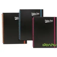 PUKKA PAD Spirálfüzet A4+ vonalas 100 lap Neon notepad