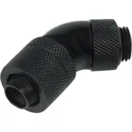 ALPHACOOL 17072 13/10 compression fitting 45° revolvable G1/4 - black